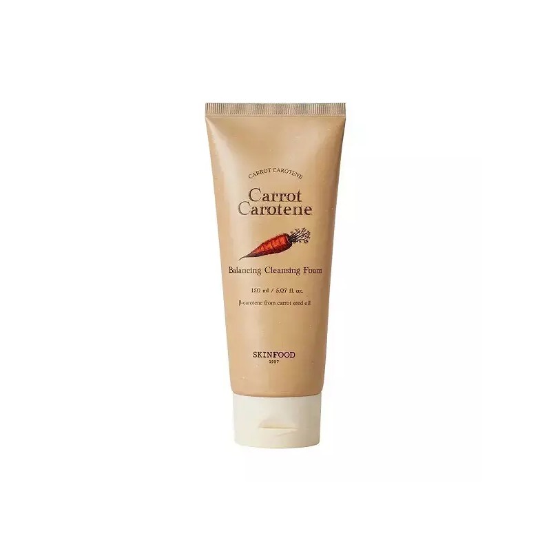 Skin Food 스킨푸드 캐롯 카로틴 밸런싱 클렌징폼 150ml Skin Food