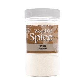 World of Spice Ground Onion Powder 400g Catering Size Jar – Premium Onion Powder for Cooking –Catering Spices, Seasoning for Cooking for Home Cooks, Professional Chefs & Commercial Kitchens