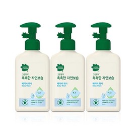 Green Finger Moisturizing Natural Baby Wash 320ml x 3 (49657392) / 그린핑거 촉촉한 자연보습 베이비 워시 320ml x 3 (49657392)