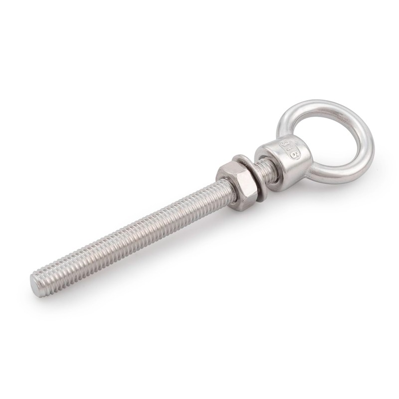 SHONAN Heavy Duty Eye Bolt, 316 Stainless Steel Shoulder Eyebolts