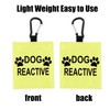Dog Reactive Alert Hanging Patch Caution Stop Dog Alert Hanging