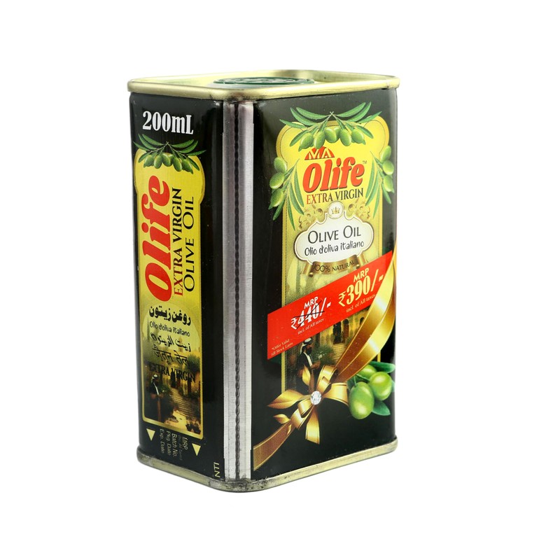Olife Extra Virgin Olive Oil (200ML, 100% Natural) (200ML 6.76