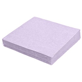 VEPATIM 80 Napkins 33 x 33 cm 1/4 Fold 3-Ply Lilac