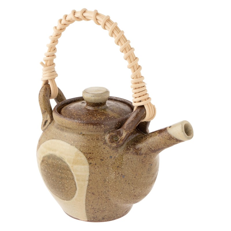 Marui Pottery Shigaraki Ware MR-3-4508 Hechimon Dobin Teapot Pot, Capacity