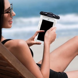 Waterproof Phone Pouch Bag | Phone Holder Protector - Touchable Cell Phone Dry Bag, Water Resistant Dry Pouch for Swimming Beach Cruise Ship