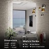 TETOTE 24 x 32 Inch LED Backlit Bathroom Vanity Mirror,Anti-Fog,Dimmable,CRI90+,Touch