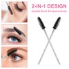 WOKICOR Pack of 30 Eyelash Brush Tube, Mascara Wands, Eyelash