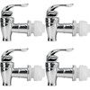 4 Pcs Drink Dispenser Spigot Replacement, Plastic Water Jug Spigot