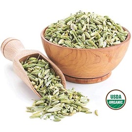 Fennel Seeds - Foeniculum vulgare Loose Fennel Seeds - By Nature Tea (16 oz)