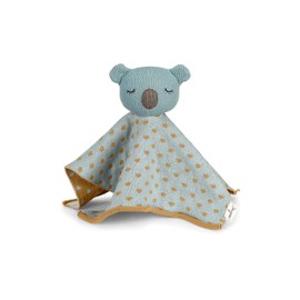 Sterntaler 3202105 Stay True to Nature Knitted Comforter Koala Kalla for Babies from 1 Month Medium 30 x 13 cm Light Blue