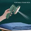 Micro Steam Iron Handheld Lightweight Portable Mini Steam Iron for