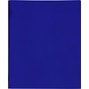 Lion 2-Pocket Plastic Folder with Fasteners, Dark Blue, 1 Folder