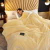 Air Conditioner Quilt Double Sided Soft Comfortable Cat Feeling Cut