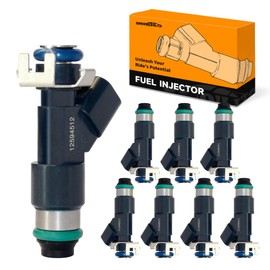 ADEERLUO Fuel Injectors fits for-Chevy Avalanche Express Silverado Suburban Tahoe for-GMC Savana Sierra Yukon XL 1500 V8 5.3L 12594512 FJ977 8pcs