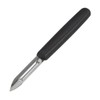 Vogue Vegetable Peeler, Black, Double Sided Stainless Steel Blade, Nylon
