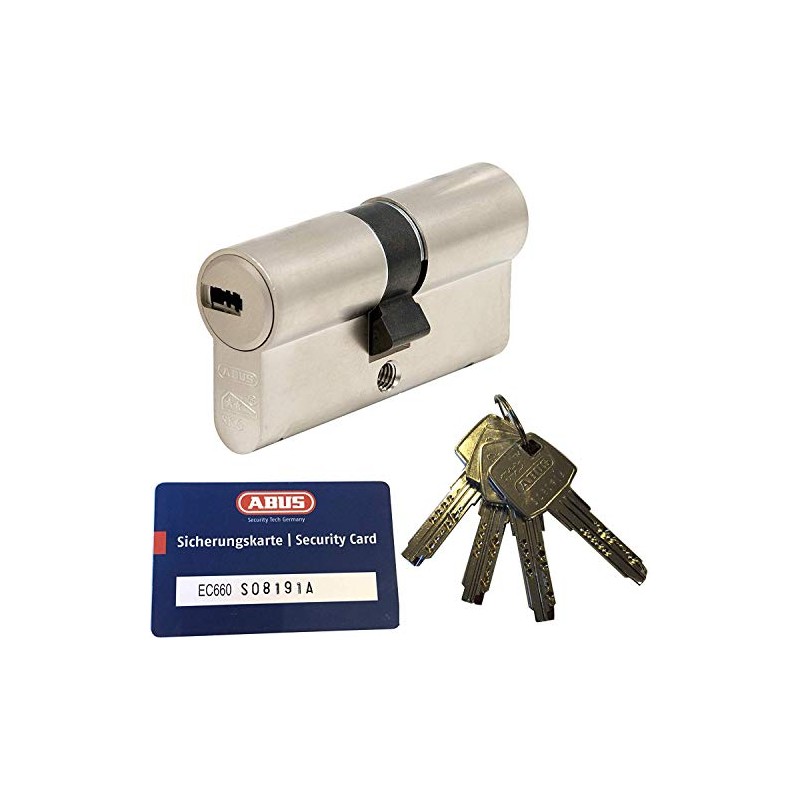 ABUS EC660 Profile Double Cylinder Length (a/b) 45/45mm (c=90mm) with