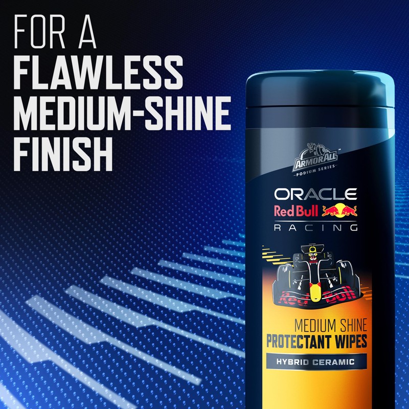 Armor All Podium Series Hybrid Ceramic Medium Shine Protectant Wipes,
