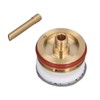 5Pcs/Set TIG Welding Torch Cup Brass Glass Cups Collet Nozzle