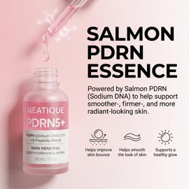 NEATIQUE PDRN 1.5% with 5-Peptide Blend Hydrating Face Serum, 1 fl oz