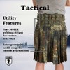 Damn Near Kilt 'Em Men's Tactical Kilt Small Flecktarn