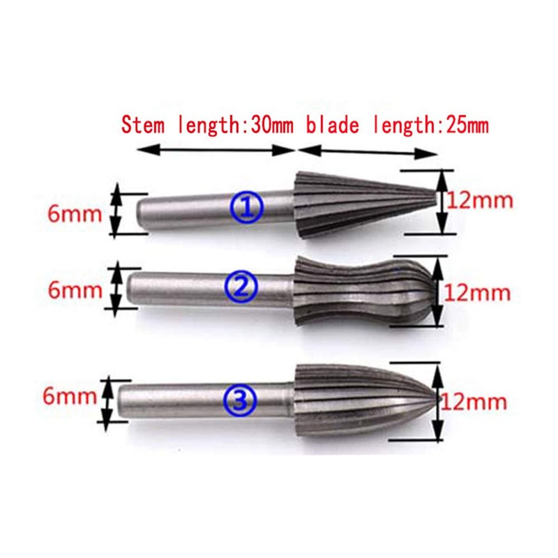Professional Wood Carving Drill Bit Set - 6 Pieces High