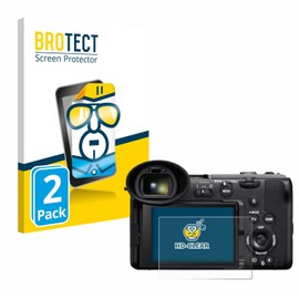 BROTECT Screen Protectors for Sony Cinema Line FX2 Screen Protector Film Made in Germany Ultra Clear Pack of 2