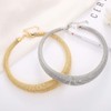 Danshinbow Punk Elasticity Spring Necklace Hollow Hospital Choker Adjustable Necklace,