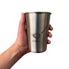 Magic Pine Stainless Pint Cups, Golf (Set of 4)