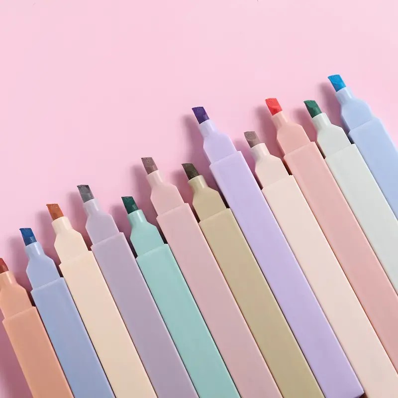 Dp Paquete De 12 Rotuladores De Oficina En Colores &rb