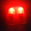 2PCS Magic Trick Fingers Light Up Flashing Fingers Thumb Tips