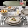 LIANYU Ceramic Dinnerware Sets for 6, 18 Piece Dish Dinner