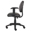 Boss Office Products Posture Task Chair with Adjustable Arms in