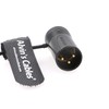 Low-Profile 3 Pin XLR Male to Female Cable Original Plug