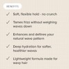 MERWAVE Wave Cream for Wavy Hair | Lightweight Frizz Control