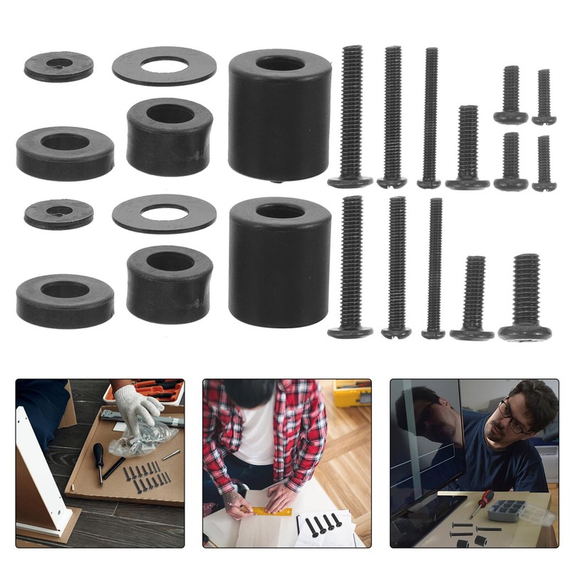 TOVINANNA 1set Heavy Duty Tv Mount Screws for Easy Installation