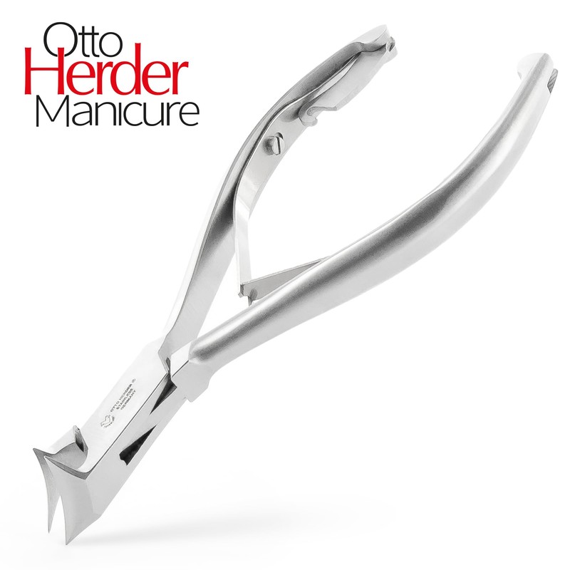 OTTO HERDER Nail Pliers - Head Cutter Toenail Pliers for