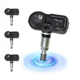 Juego de 4 sensores TPMS 42607-33021 sensor de presión de neumáticos 315MHz compatible con Toyota Lexus Scion Pontiac Camry Corolla Rav4 Highlander Prius Sienna 4Runner Tacoma Reemplazo#42607-33011