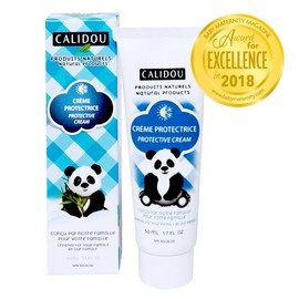 [PACK OF 2] CALIDOU Protective Cream | Face & body | Baby & Kid 100% Natrual | for Wind, Cold, Eczema, Rash, Sumac, Mosquito bites | Vegan | Paraben free, PEG free, Colorant free, Fragance Free, SLS free, Phtalate free | Must have for baby | 50ml (2 Tube