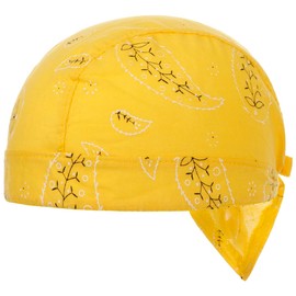 Lipodo Classic Pattern Children's Bandana – Bandana – 51-55 cm – Cotton Headscarf spring/summer – summer Bandana - yellow