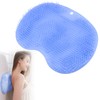 Foot or Back Scrubber for Shower, Wall Mounted Slip Suction
