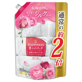 Lenor Happiness Yumufua Touch Fabric Softener, Antique Rose Refill, 28.5 fl oz (810 ml)