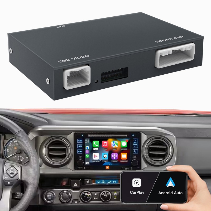 AUTOABC Wireless Carplay Android Auto For Toyota RAV4 Corolla Tacoma