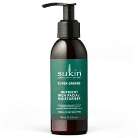 Sukin Super Greens Nutrient Rich Facial Moisturiser, 125ml