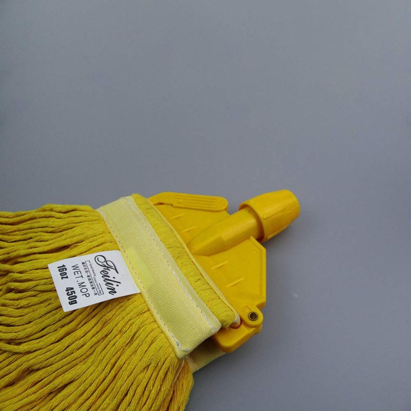 Plastic Mop Head Socket Holder Clip Replacement Connector Yellow/Blue/Red
