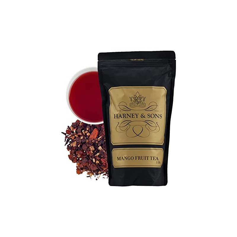 Harney & Sons Mango Fruit Tea| 16 oz Bulk Herbal