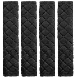 Tatuo 4 Pack Extra Long Seat Belt Cover for Comfort and Protection