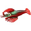 Fake Octopus Bait Marushin Fishing Gear Fake Shrimp Red Medium