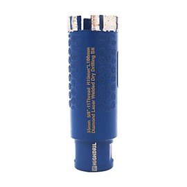 HIGHDRIL Diamond Core Drill Bits,1-3/8 Inch 35mm with 5/8-11 Thread,Dry Hole Saw with Side Protection for Coring or Making Holes in Granite,Marble,Hard Stone