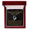 Certified Nursing Assistant Necklace Message Card Box Forever Love Mahogany