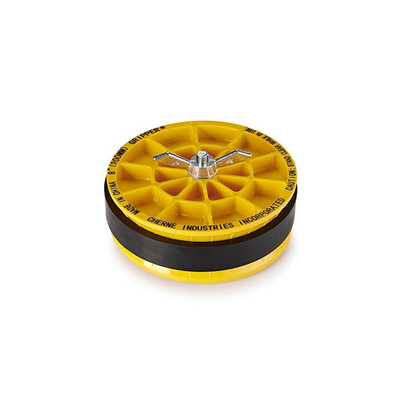 Oatey CHERNE INDUSTRIES Pipe Plug,Mechanical,8 In,IOP 270288, yellow